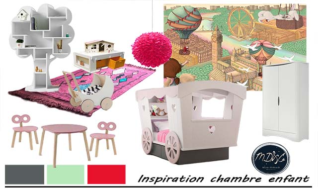 planche tendance inspiration chambre enfant, Albertville, Ugine, Moutiers, Savoie